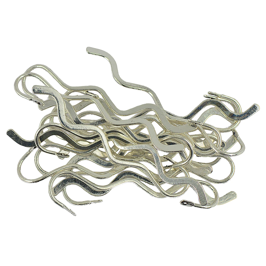 20 Pieces Wholesale Tibetan Silver Tone Beading Wavy Bookmarks With Loop DIY Findings Making Crafts 20 Pieces Wholesale Tibetan Silver Tone Beading Wavy Bookmarks With Loop DIY Findings Making Crafts