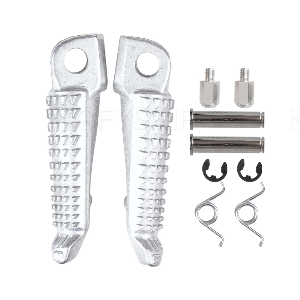 

KLE650 For Kawasaki ZX-9R NINJA 1998-2003 KLE 650 VERSYS 2007-2009 ER6N NINJA 650R Motorcycle Front Footrests Foot pegs