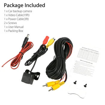 

Universal DC 12V Waterproof 12 LEDs HD Car Rear View Rear View Backup Camera Parking Night Vision Car Accessories 2020 New