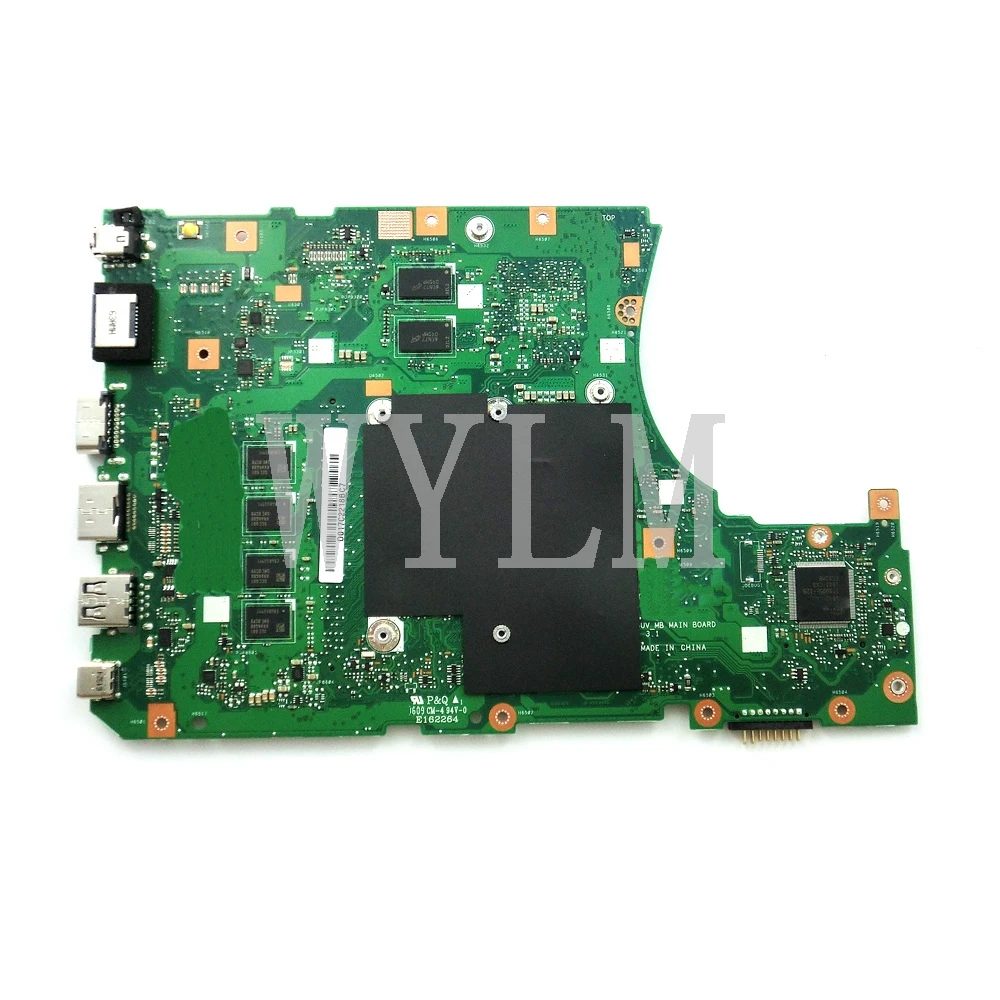 Best  X556UQ 8GB RAM I3-6100 CPU GT940MX DDR4 REV:3.1 mainboard For ASUS X556U X556UV X556UQK K556UQ X556