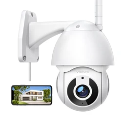 Original pc660t victure câmera de segurança 1080p wifi casa, com pan/tilt 360 ° visão noturna ip66 à prova dwaterproof água