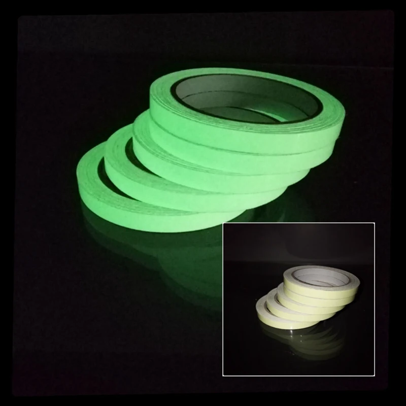 

Wall-Sticker DIY Family Luminous Tape Removable Night Vision Glow In Dark Self-adhesive Warning Tape Sticker For Home Decoration