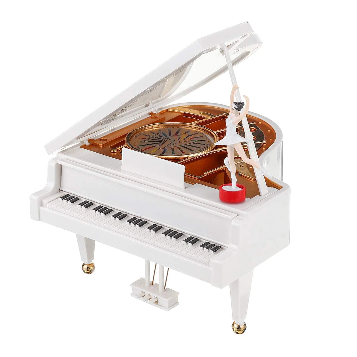 Piano Music Box Rotating Dancing Ballet Girl Valentine/'s Day Birthday Gift Decor
