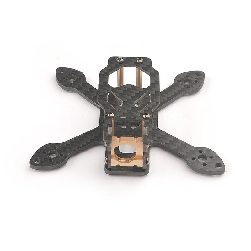 Happymodel Toad 90 мм 3K из чистого углеродного волокна с ЧПУ алюминиевой рамой FPV комплект