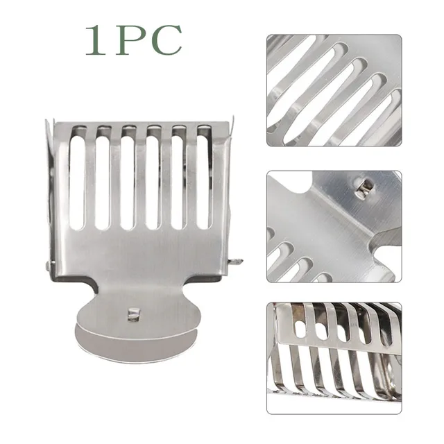 1 Db Méh Queen Catcher Clip Méhészeti Felszerelés Szerszám Rozsdamentes Acél Ketrec Méhész Elszigetelő Helyiség