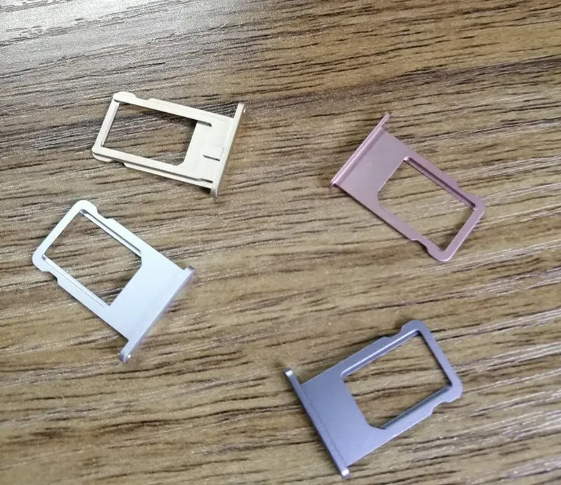Лоток-держатель для sim-карты разных цветов для iphone 5S, 6, 6 S, 6 Plus, 6 S Plus, 7, 7 P, слот-держатель для sim-карты, контейнер-адаптер