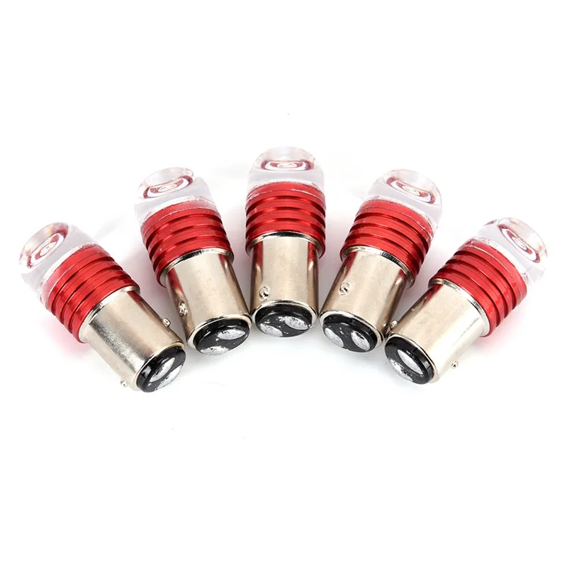 2pcs Car Light Strobe Flashing 1157 LED Car Tail Brake Light Projector Lamp Bulb decorative lighting