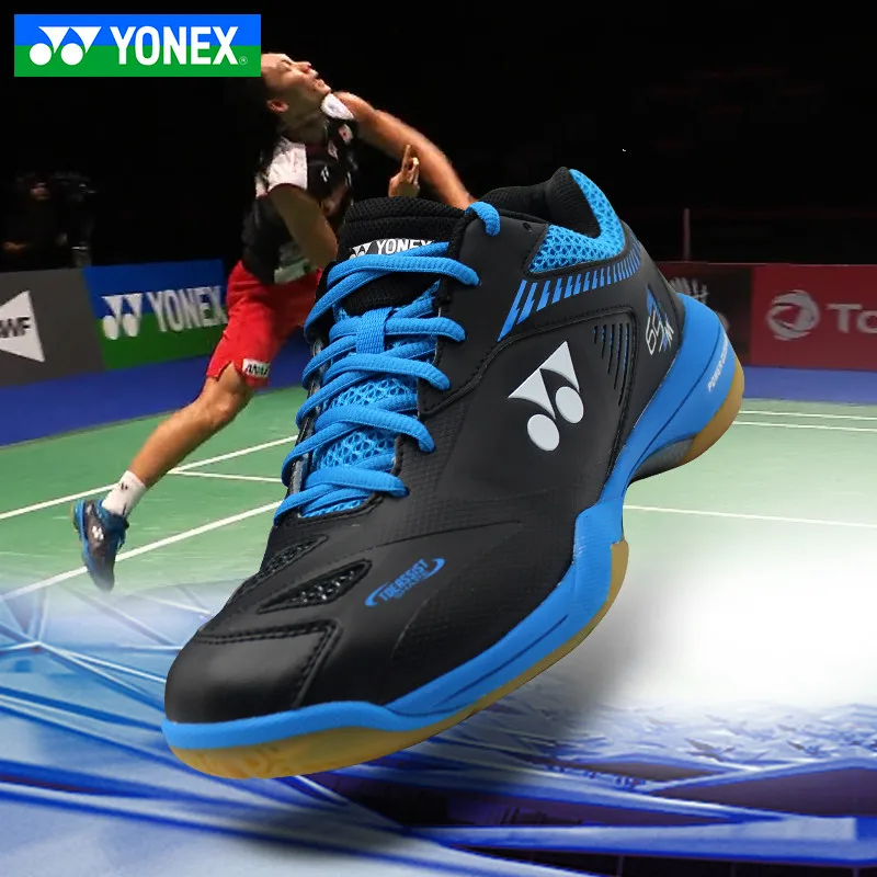 Новинка обувь для бадминтона Yonex широкие мужские и женские спортивные кроссовки