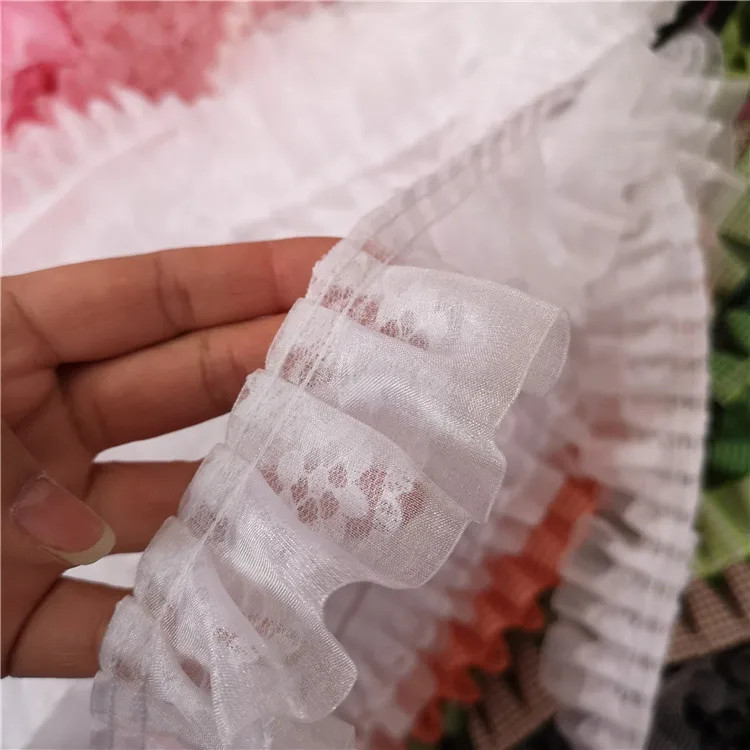 White Lace Ribbon 11 Yards/roll Lace Embroidery Ribbon 40mm Lace Ribbons  For Crafts, Cuff, Hemline, Table Skirt, Doll Skirt - AliExpress
