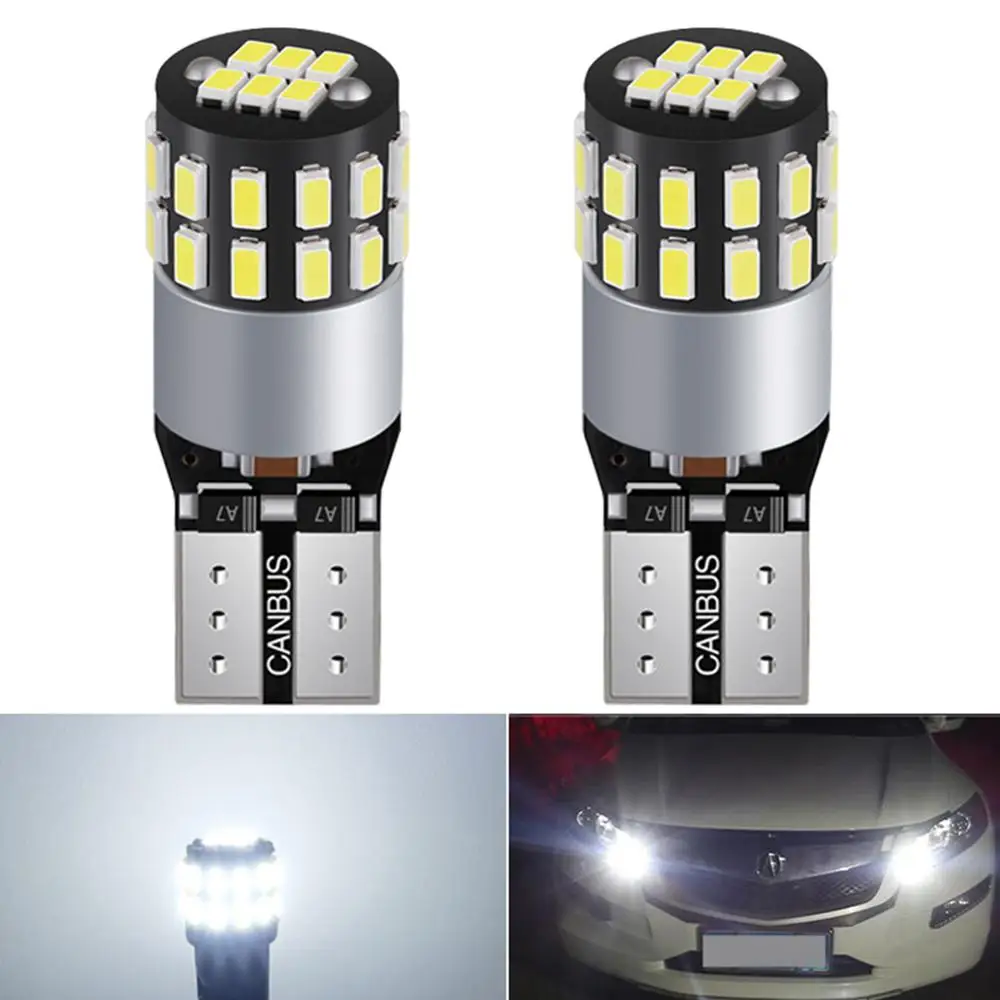 2x Canbus T10 W5W 168 194 светодиодный габаритный Боковой фонарь для Mercedes Benz W211 W221 W220 W163 W164