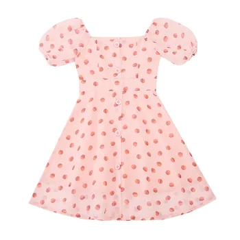 

PPXX Girl Chiffon Dress Mom Daughter Family Matching Dresses Teenager Girl Princess Dress Woman Dress Family Outfits Plus Size