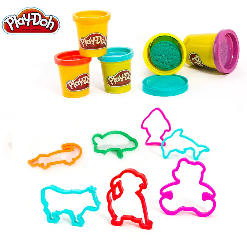 Hasbro Playdoh Play-Doh цветная глина Забавный бочонок B1157 детский Пластилиновый набор инструментов