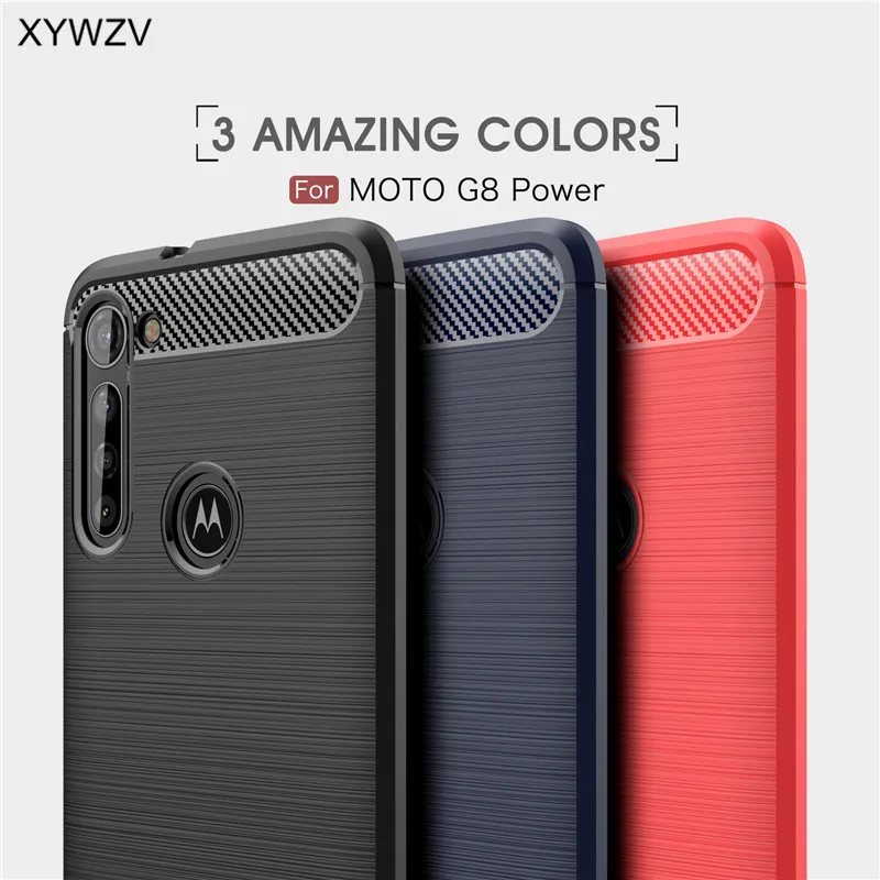 

For Motorola Moto G8 Power Case Business Soft Silicone Rubber Armor Shell Phone Cover for Moto G8 Power Case for Moto G8 Power