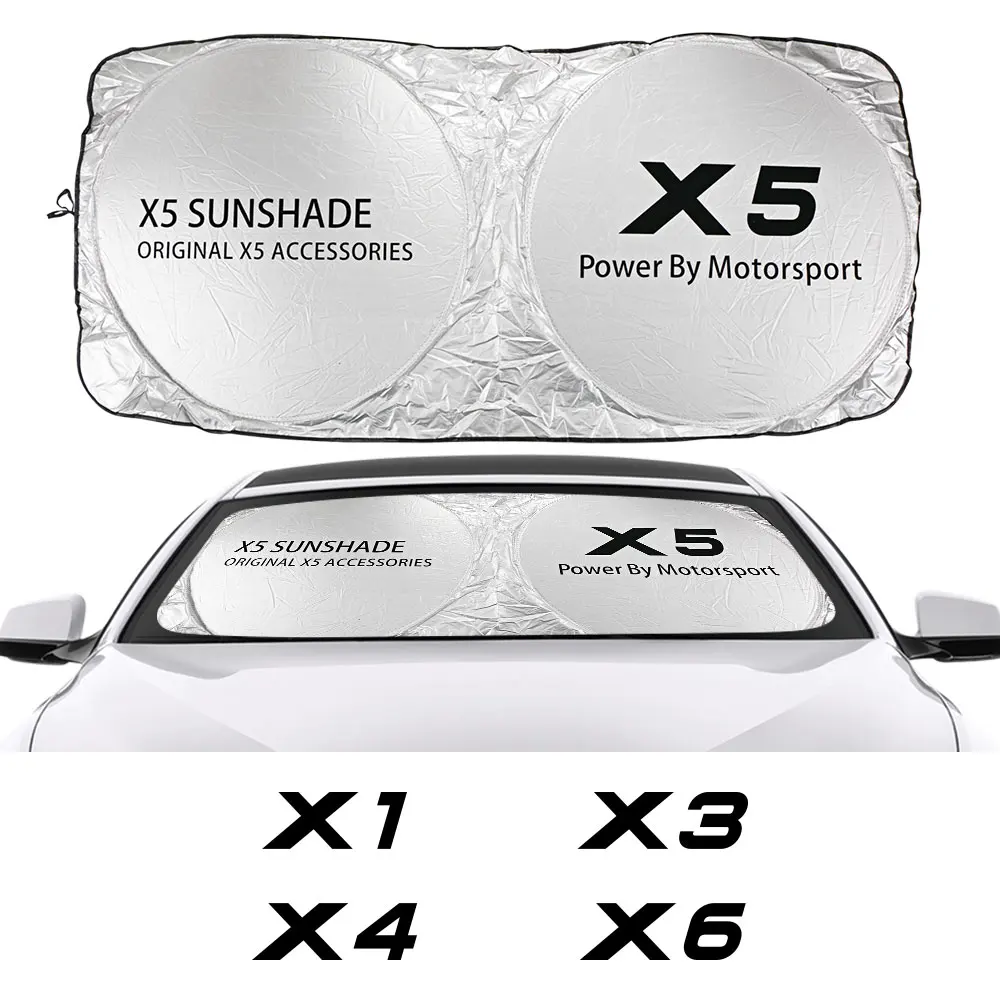Car Windshield Sun Shade Cover For Bmw X5 E70 F15 G05 X1 F48 X3 F25 X6