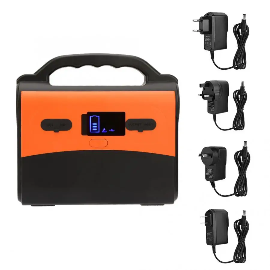 

36Ah 150W Portable Solar Generator Energy Storage Mobile Power Supply 100-240V EU Plug UK Plug AU Plug CN Plug 2-Pin Optional