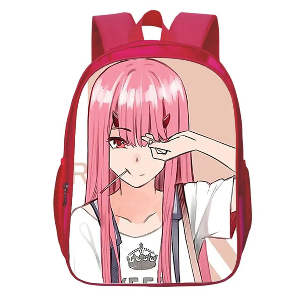 Darling In The FranXX Backpack Girl Toddler Cartoon School Bag Knapsack Baby Children Toddler Rucksack Mochila Girl gift