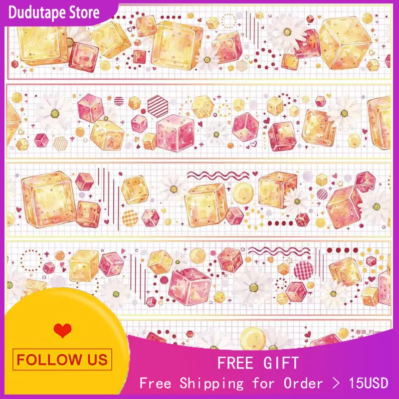 1 петля Washi лента для домашних животных канцелярские товары цветочный Журнал
