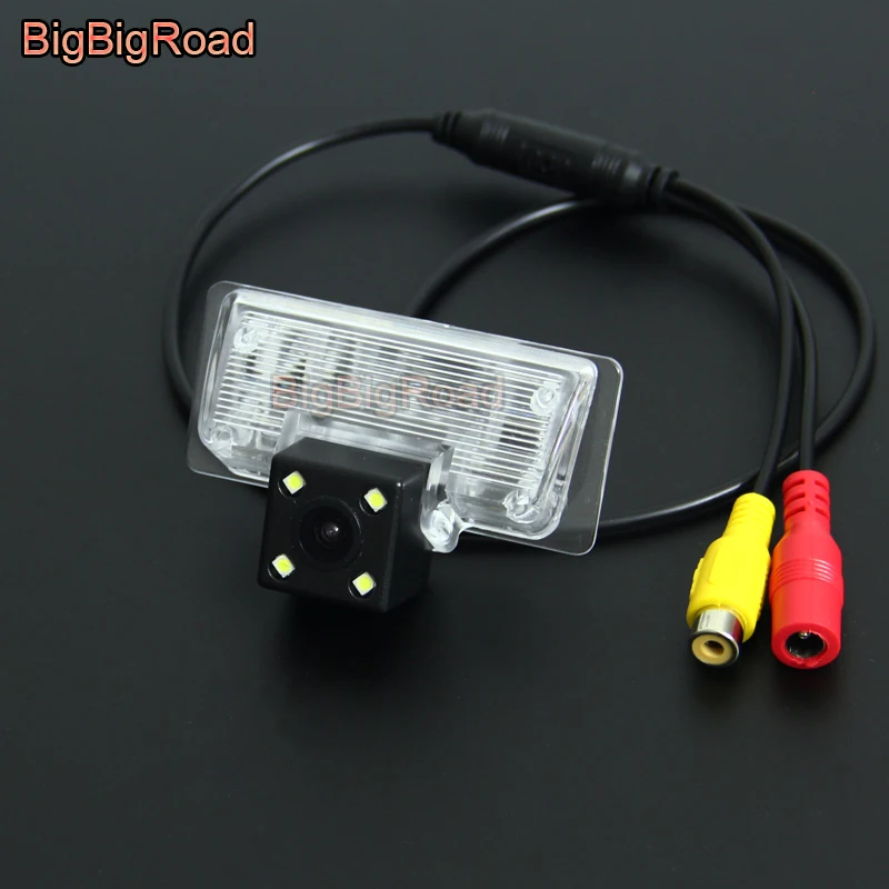 BigBigRoad Cámara de aparcamiento marcha atrás para Nissan Almera 2013