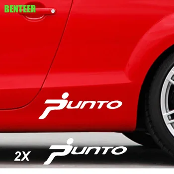

2pcs Car body sticker for fiat punto