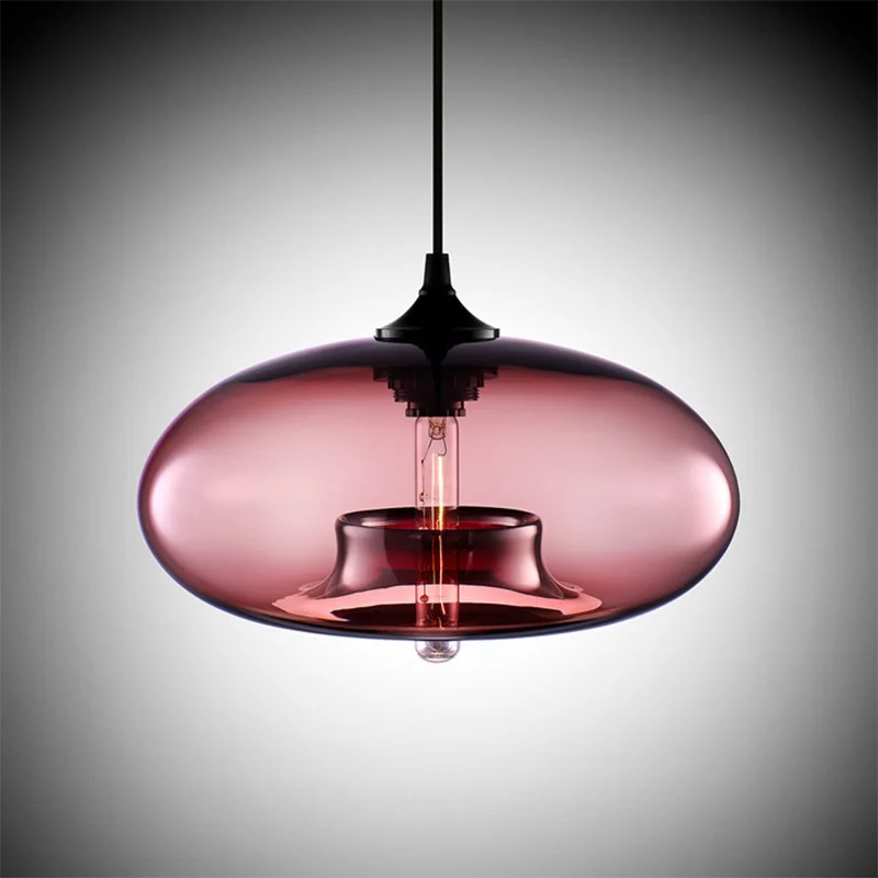 Modern Glass Pendant Lights for Restaurant Bar Shop Nordic Indoor Pendant Lamps Decoration Lighting Colorful Hanglamp pendant lights,pendant lamp
