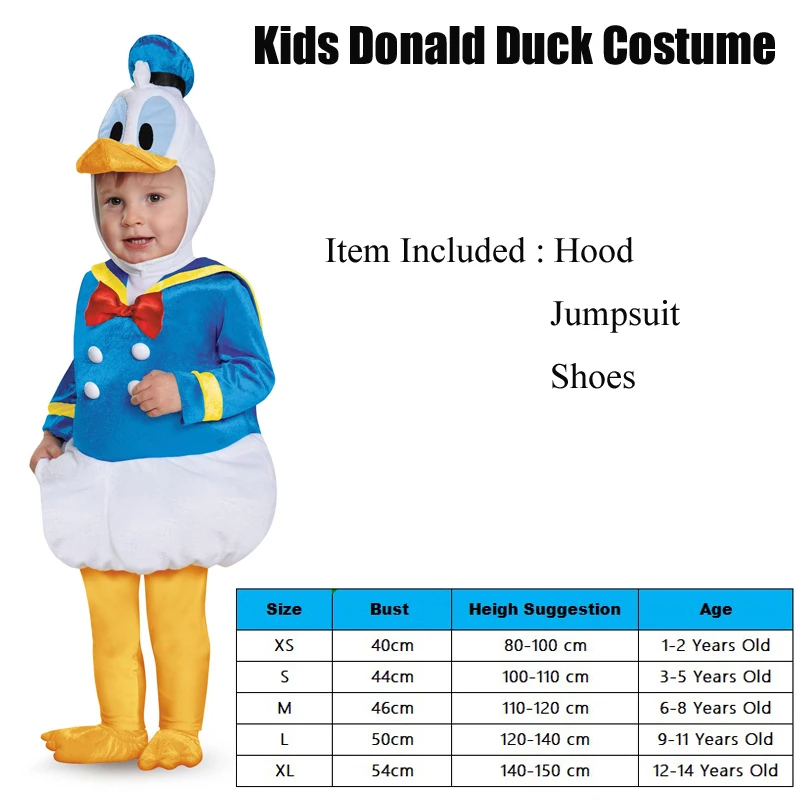 Snailify Toddler Duck Costume Kids Animal Cosplay Children Onesie Halloween Pajamas For Baby Snailify Toddler Duck Costume Kids Animal Cosplay Children Onesie Halloween Pajamas For Baby