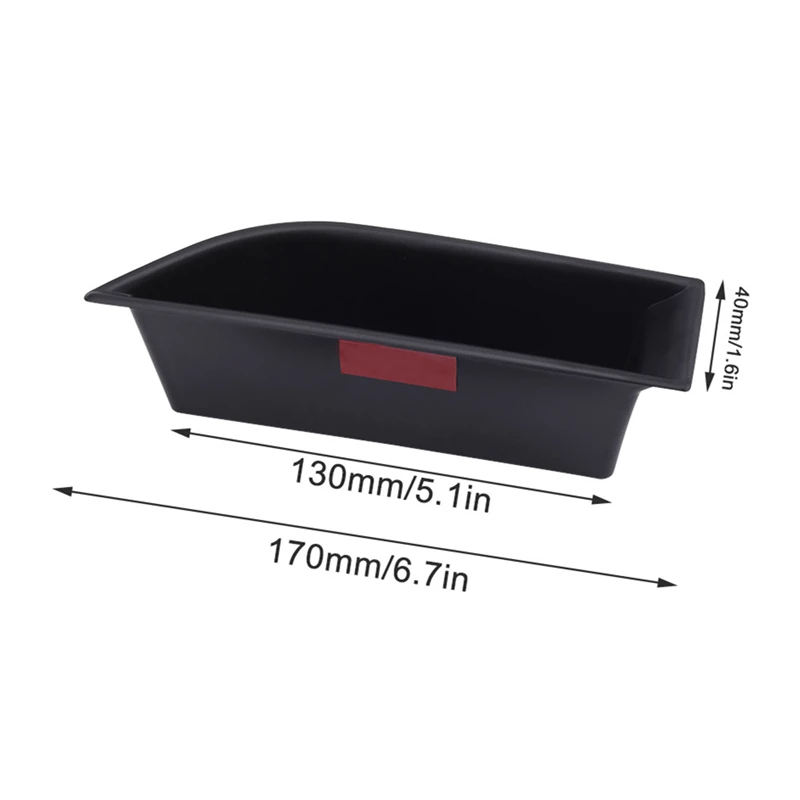 Front Row Door Side Storage Box Fit For Peugeot 3008 GT 5008 GT 2016 2017 2018 2019 2020 2021 Door Organizer Handle Pocket