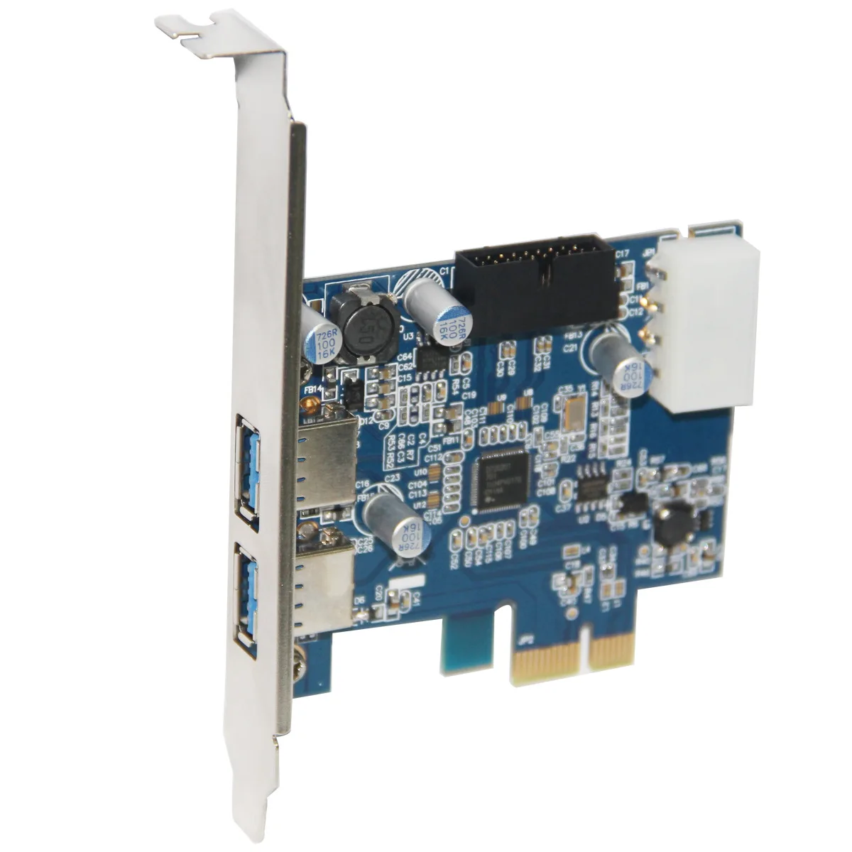 

Manufacturers Desktop PCI-E Turn USB3.0 NEC Third Generation Chip D720201 19pin Vertical Inserted Multi-