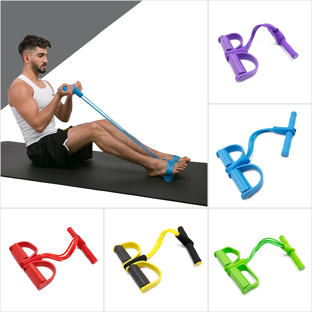 foot pedal pull rope resistance exercise