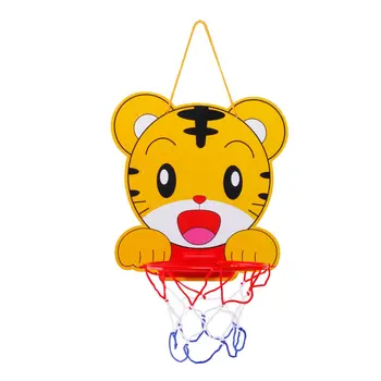 

Children'S Cartoon Image Can Be Raised And Lowered Basketball Stand With Basketball Pump Children'S Sports Toys