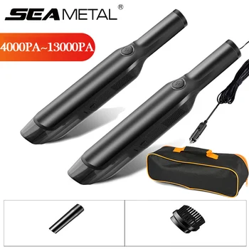 

12V Handheld Vacuum Cleaner 120W 13000PA Wireless Car Vacuum Cleaner High Suction Auto Vacuum-Cleaner Car Auto Accessories