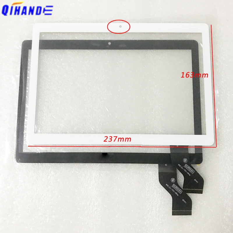 Cena Nowy 2.5D do 10.1 cal Angs ctp 101306 Tablet pojemnościowy ekran dotykowy panel digitizer czujnik wymienić komputer Multitouch dotykowy