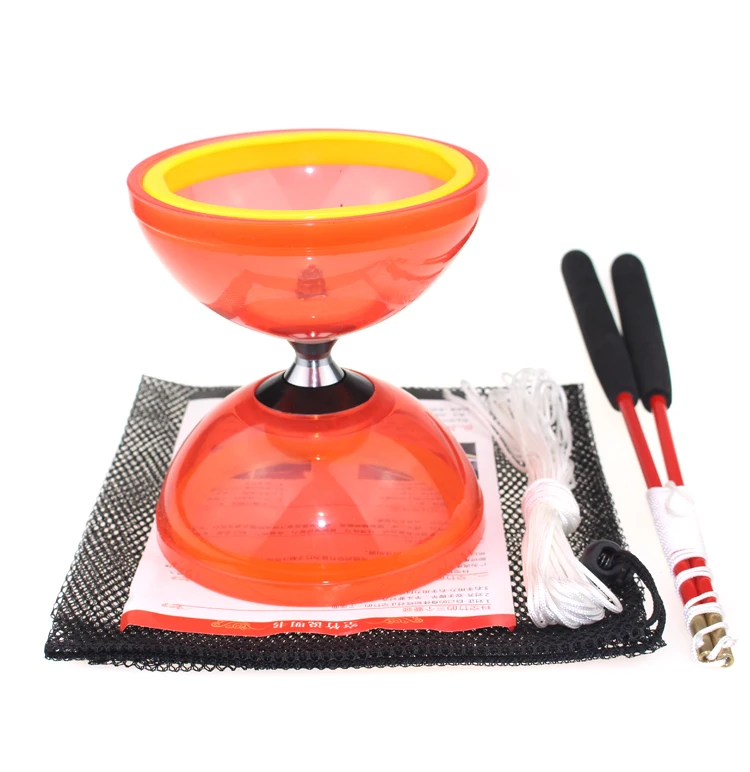 Для взрослых подшипник Diabolo с украшением в виде кристаллов для детей с двумя головками Diabolo 3-осевой механической обработке 5 осей начинающих Diabolo Монополия блестящие Diabolo старые