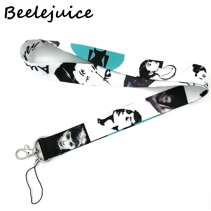 Брелок для ключей в стиле Одри Хепберн|Ремешки телефонов| |