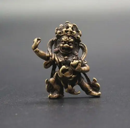 

Collect archaize brass handicraft Large dark heaven Buddha statue
