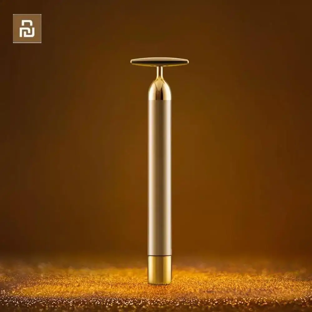YouPin InFace Gold Beauty Bar позолоченная Массажная головка ускоряет метаболизм улучшает