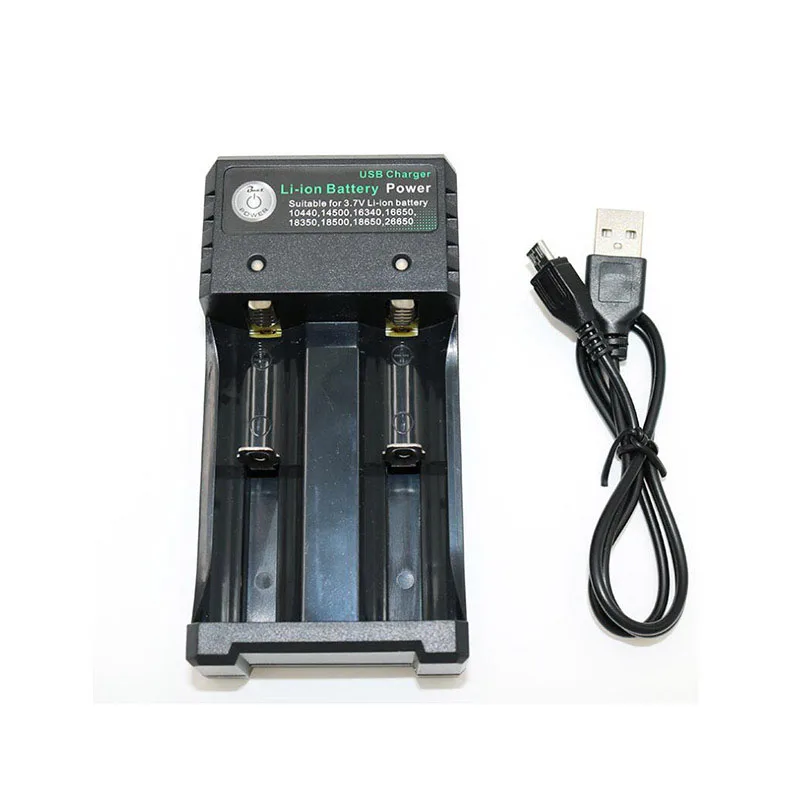 Battery Charger USB Rechargeable 18650 14500 AA AAA 1.2V 3.7V Li-ion 1/2/3 port