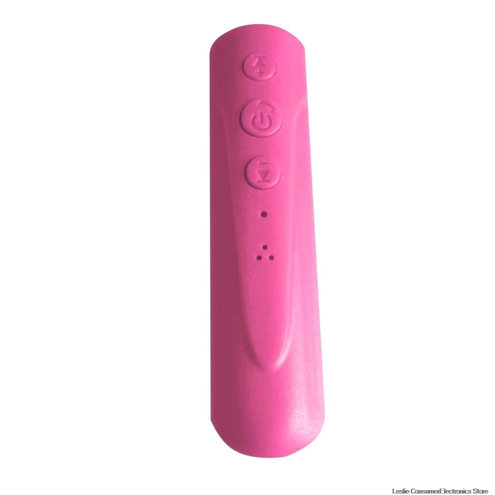 Pink Hands-Free беспроводной Bluetooth 4,2 3,5 мм вспомогательный аудиоресивер адаптер музыкальный приемник MP3-плеер автомобильный bluetooth-комплект - Цвет: Pink