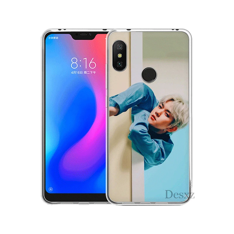 Мобильный чехол для телефона для Xiaomi Redmi 3S 3 4 6 4A 4X 5A 7 7A K20 экшн-камеры GO Pro Plus твердый переплет EXO baekhyun оболочки