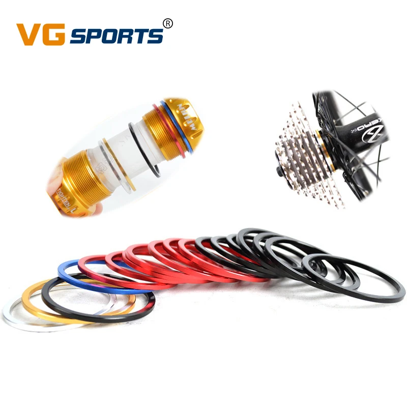 5 шт. Шайба на Мавик из алюминиевого сплава для велосипеда горного BB Axis Flywheels Shims