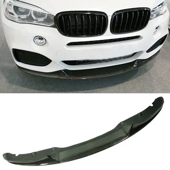 

P Style Carbon fiber Front Bumper Lip Spoiler Fit For BMW F15 X5 M-Sport