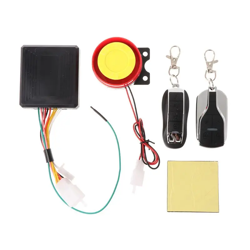 12V мотоцикл велосипед Противоугонная охранная сигнализация Системы дистанционного Управление запуск двигателя