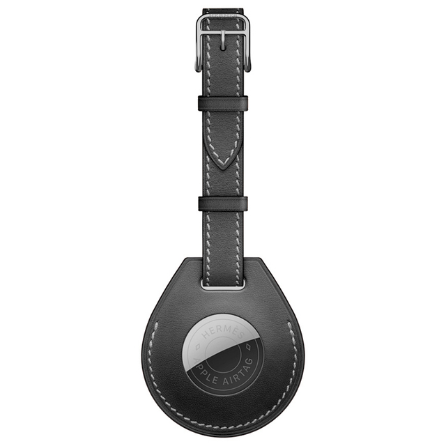 Premium Leather Protective Cover For AirTag Luggage Tag Bag Charm Shell For Apple Airtags Anti-lost Tracker Case