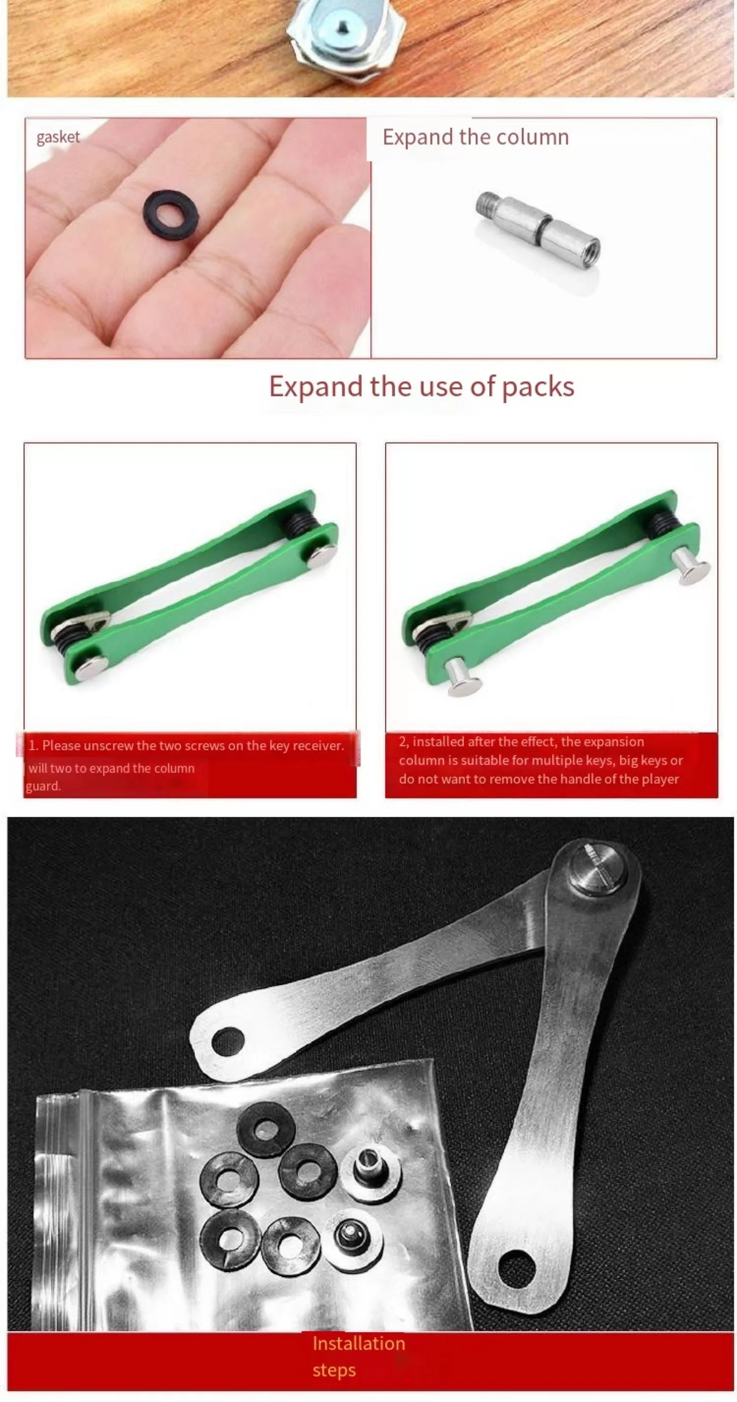 Smart key chain Mini Keychain Compact Key Decorative Holder Clip Home Storage Metal key Clip Aluminum Organizer Keychain Outdoor Smart key chain Mini Keychain Compact Key Decorative Holder Clip Home Storage Metal key Clip Aluminum Organizer Keychain Outdoor