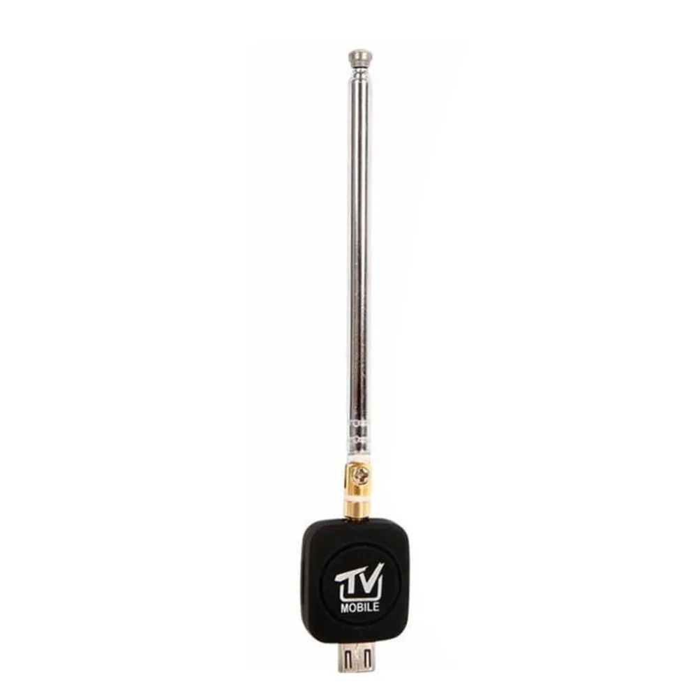 Микро USB мини DVB T HD ТВ тюнер цифровой спутниковый ключ приемник + антенна для Android 4