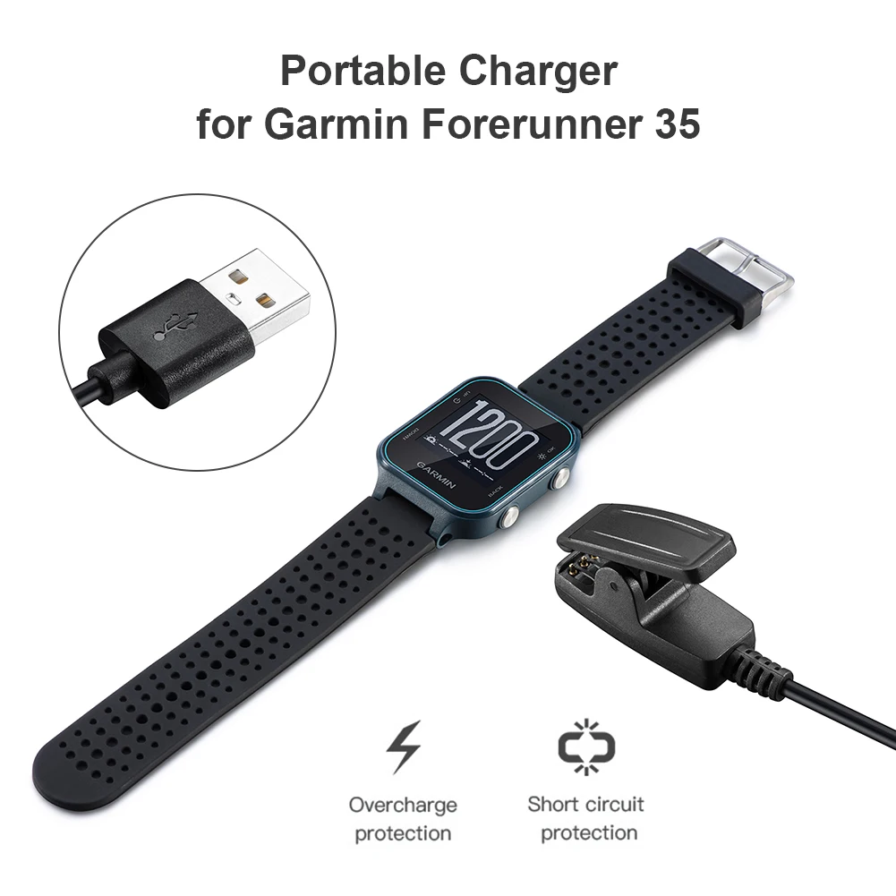 1 м USB клип док станция для зарядки кабель Смарт часы занятий спортом Питание