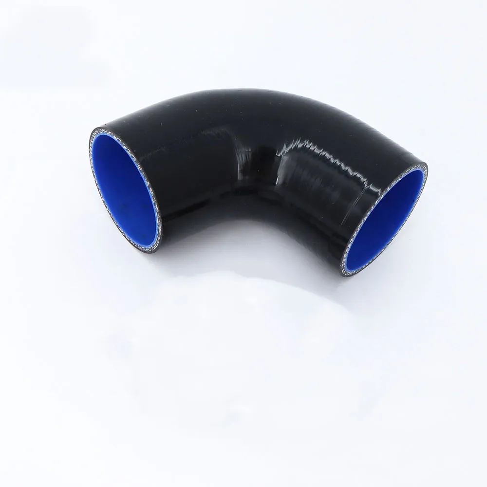 Silicone Hose Universal Silicone Tubing Hose 90 Degrees Multiple Sizes 38 45 57 76 83 89MM Connector Intercooler Turbo Intake Pipe Coupler