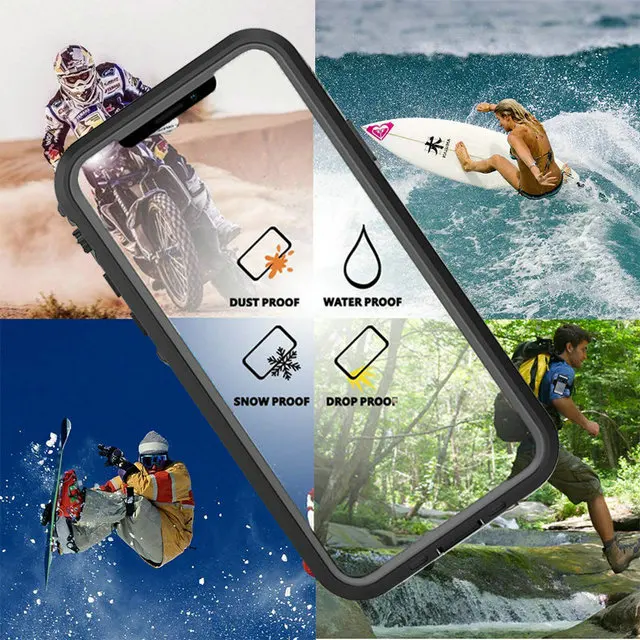 IP68 Waterproof Case for Coque iPhone 13 Pro Max Case iPhone 12 11 SE Xs Xr 7 8 Water Proof Cover Seal 360 Protect iPhone13 Mini iphone 12 pro max case