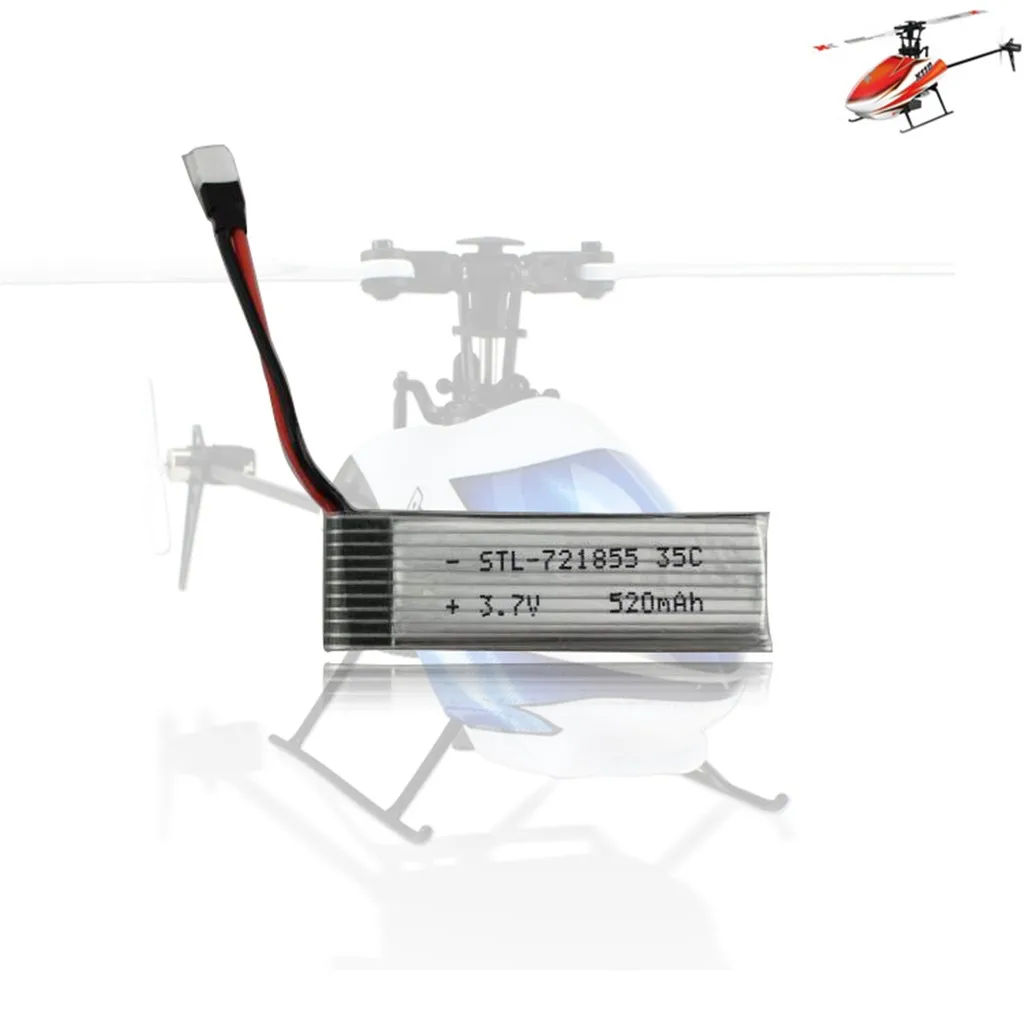 3 7 V 520mAH 35C Батарея Часть для WLTOYS V977 V966 V930 XK-K110 RC Modle | Игрушки и хобби