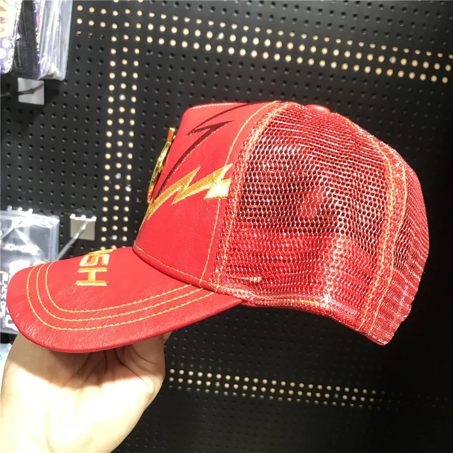 Лига Справедливости супергерой флэш Барри Аллен Логотип Мода SUNHAT Лето бейсбольная кепка хип-хоп кепка s для взрослых