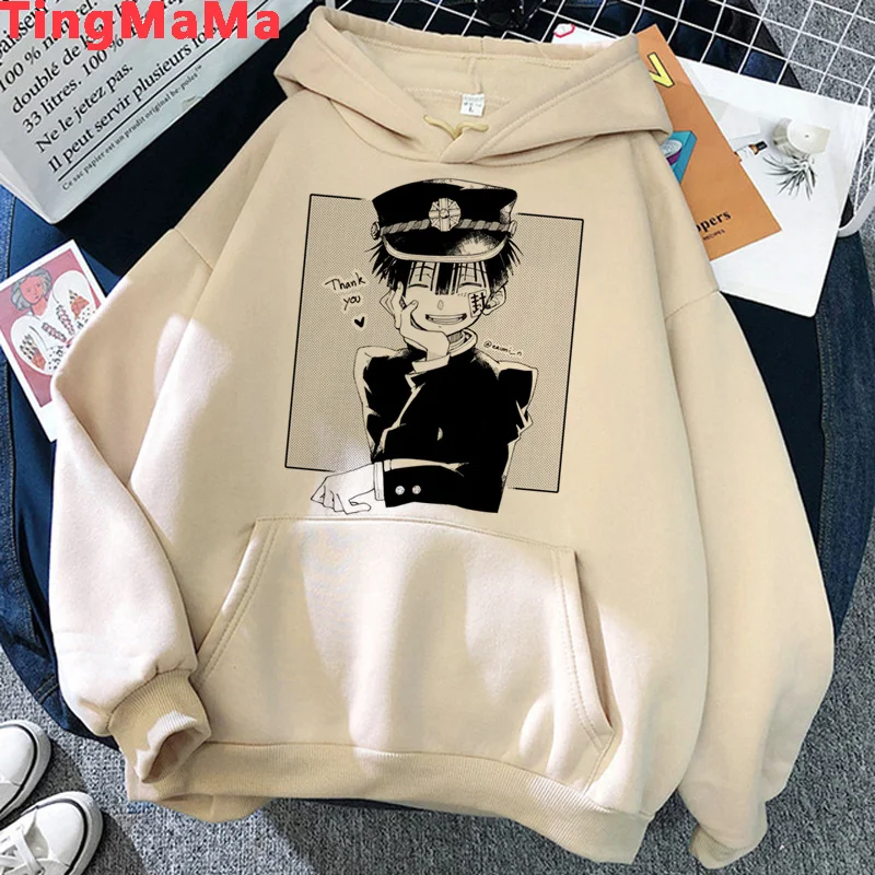 

Toilet Bound Hanako Kun hoodies men harajuku Korea grunge graphic male sweatshirts printed Korea